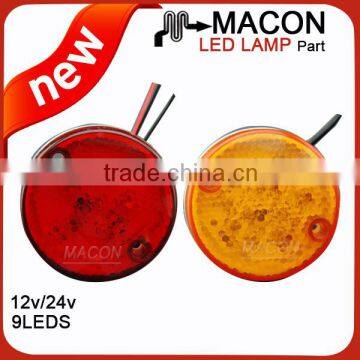 LED tail stop / side marker / Clearance light lamp for truck / trailer