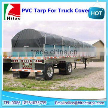 waterproof 1000D pvc tarp for truck cover