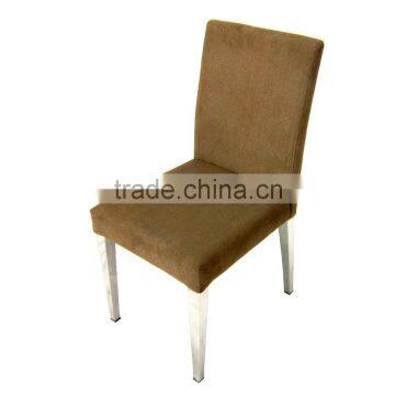 Brushed Stainless Steel Banquet Dining Chair photo-5