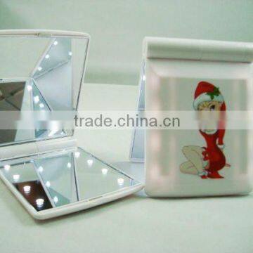 table LED light mirror/rectangle makeup mirror