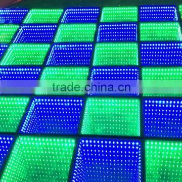 LED Mirror Dance Floor Infinity floor led dance floor club bar amusement led dance floor