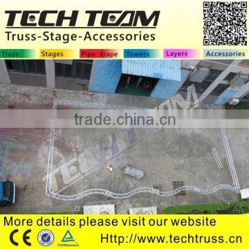 Concert Circlar Roof Truss , Spigot Truss Square Truss Diaplay