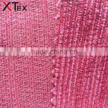 many colors 280gsm weight 145cm width jacquard chenille upholstery sofa fabric from China factory