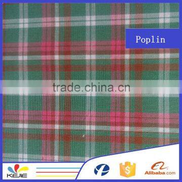 Cotton stripe plain yarn dyed fabric for shirting