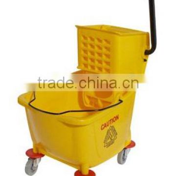 Plastic singer mop wringer bucket