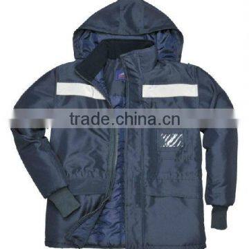 acid & alkali resistant work jacket/chemical protective clothing