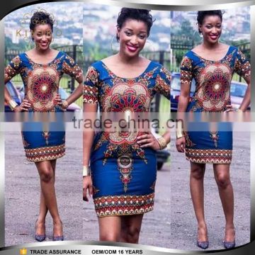 High Quality Fashion Design African Dashiki Dresses for Women