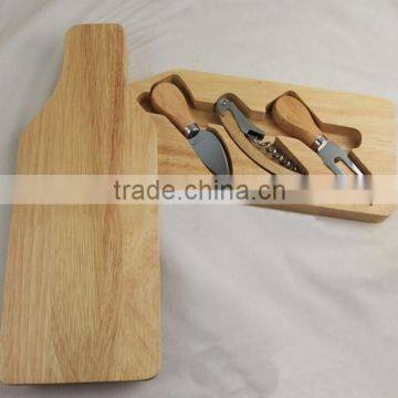 New design fashion cheese board with slicer wire