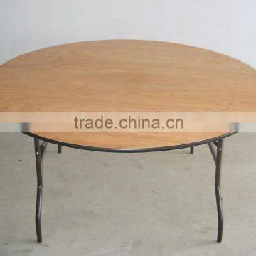 Round Plywood Folding Tables