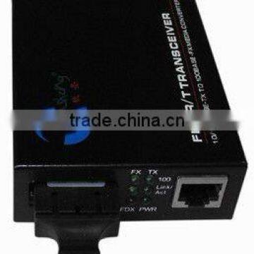 100MB electric double mouth single-mode fiber optic transceivers;Optical transceiver;transceiver;Single-mode transceiver