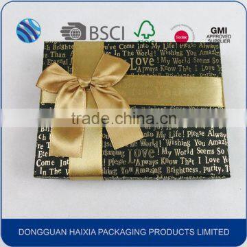 handmade paper chocolate candy box
