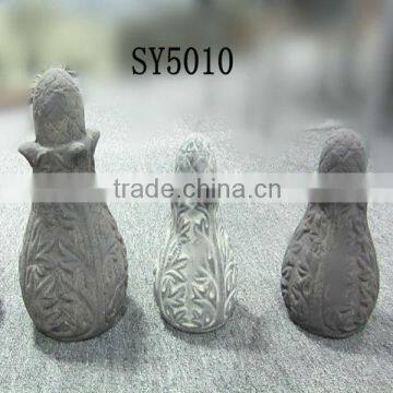 Garden lotus pillar garden decoration cement statue