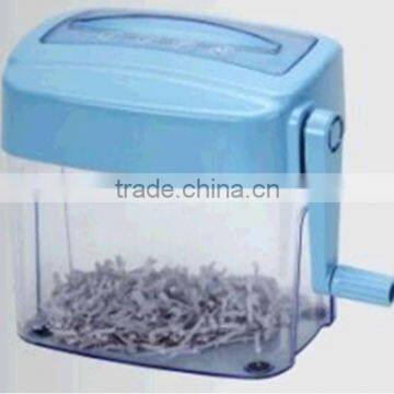 Multifunction crosscut paper shredder