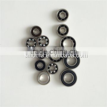 hybrid ceramic bearing with silicon nitride ball/zirconia ball