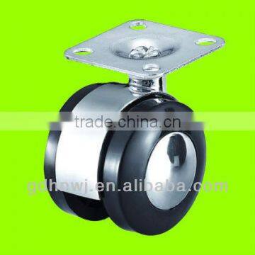 50mm Zinc alloy furniture caster wheels without brake(FC47)