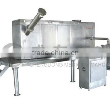 Patented Continuous Reverse Flow Ultrasonic Extraction Machine