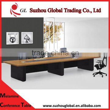 10 person wooden table leg for conference table