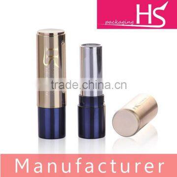 cylinder-shaped empty lipstick container