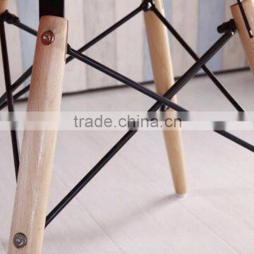 Dining Room Furniture Modern Design Plastic Chair With Steel Frame photo-5