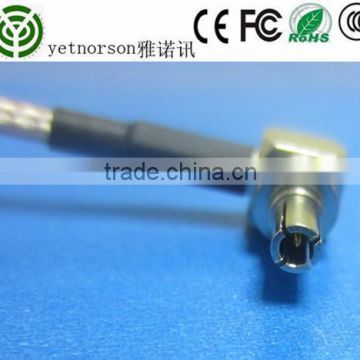 Customized pigtail SMA and CRC 9 male connector cable 316