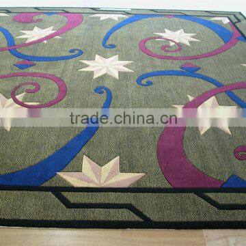 Bright colored carpet handmade capet handmade kids tufted carpets