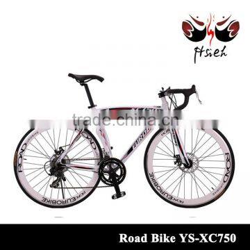 Aluminum road bike is size 700C road bike made in Chinese road bike