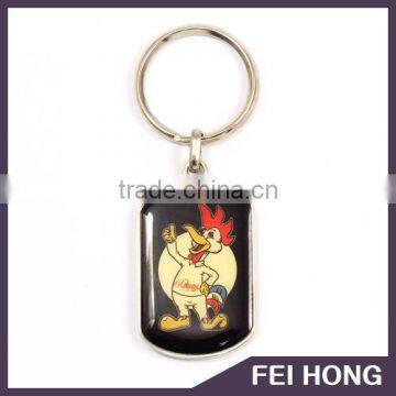 Customized cute cartoon chicken keychain