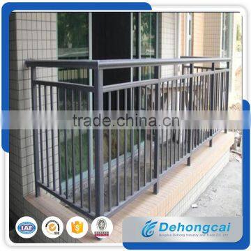 Hot Galvanized Wholesale Balcony Garden Fence Iron Steel Fence