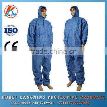 Medical waterproof nonwoven disposable sms coverall