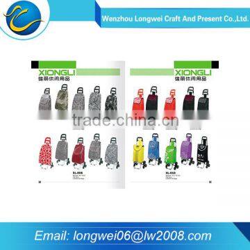 Easy-carrying Folding polyester drawstring bag