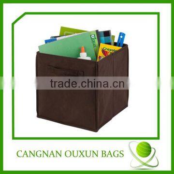 waterproof large size non woven foldable fabric storage box