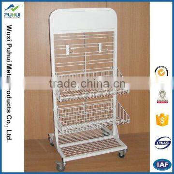 High Technology Floor Mesh Wire Display Rack photo-6