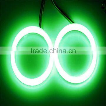 Auto LED 80mm RGB Angel Eyes With Remote Control Color Change Angel Eye Halo Rings Headlight