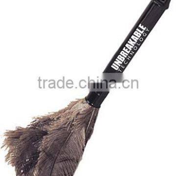 Ostrich Feather Duster With Black Tube Handle