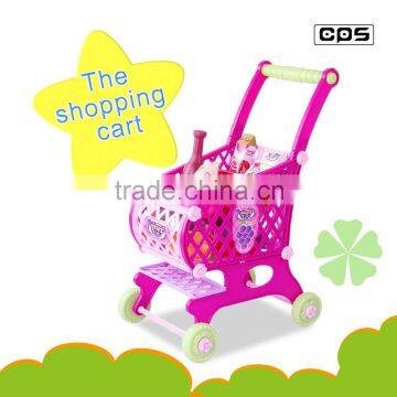 Small super market shopping cart toy for children