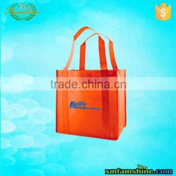 promotional fashion nonwoven bag/non woven shopping tote bag