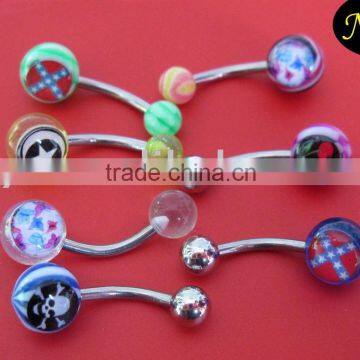 Body Piercing Jewelry,Acrylic Belly Button Rings