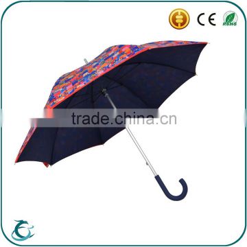 25 inch auto automatic uv protection sun umbrella with full printing