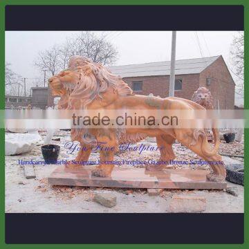 Garden Stone Outdoor Lion Statue