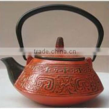 cast iron enamel kettle