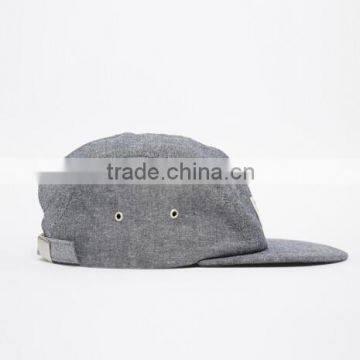 Custom Design Your Own Logo 5 Panel Hat Cap With Woven Label