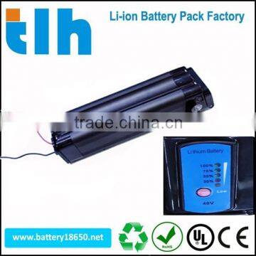 36V 11Ah E-bike battery pack , silver fish battery pack