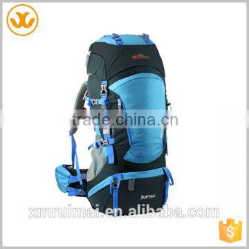 Stylish foldable design durable hiking printed school backpack