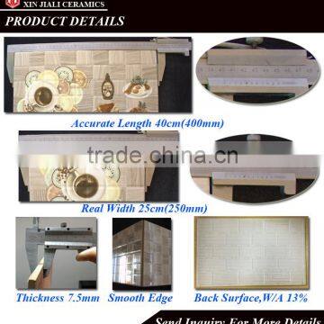 250x400mm WT0029 New Design Kitchen Wall Tiles Malaysia photo-3