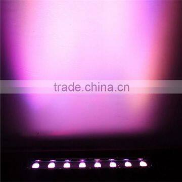 High Quality 8*Tri-3W RGB Battery IR Remote LED Wall Wash Light photo-6