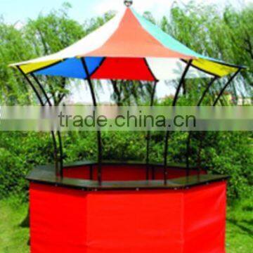 2016 new design steel octagon gazebo for sale