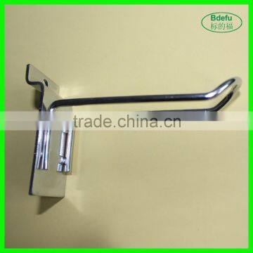 Slatwall display double prong hook