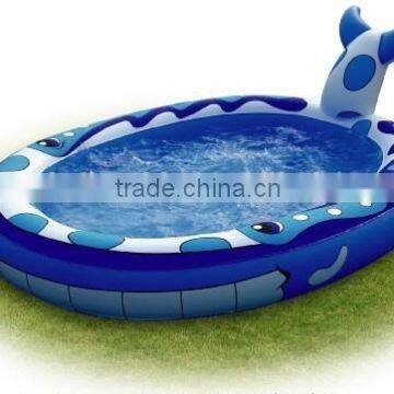 QH-P-4-inflatable fish pool outdoor swimming pool inflatable pool giant pool