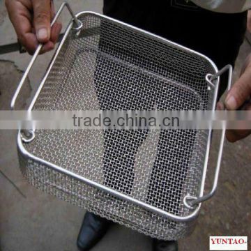 stainless steel kitchen cooking wire mesh basket