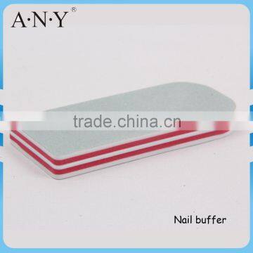 Nail Art Manicure Sponge Square Nail File and Buffer Two way Using